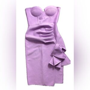 Mew Mews Purple Sleeveless Cocktail Dress L